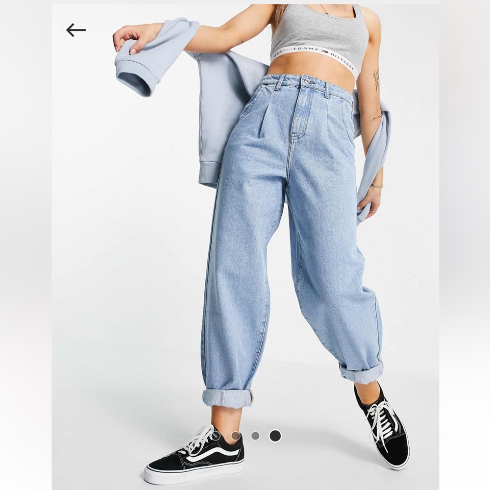 High Rise Light Blue Jeans